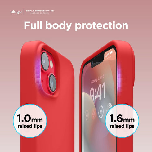 elago iPhone 14 Case Liquid Silicone
